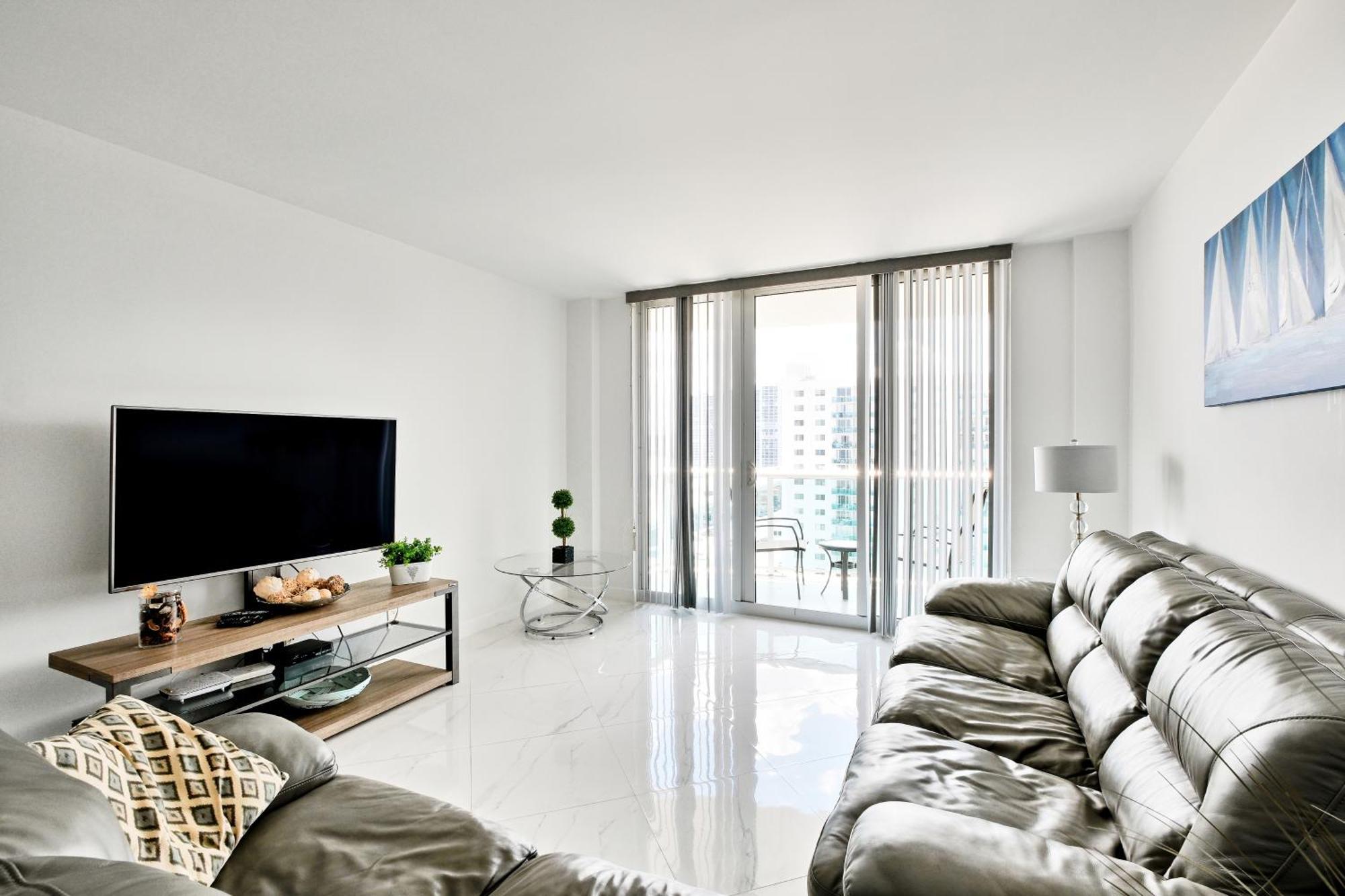 Miami Beach Collins Ave Apartments Free Parking Sunny Isles Beach Oda fotoğraf